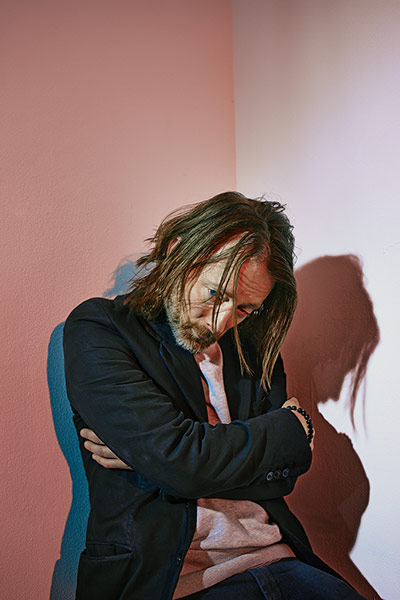 Thom Yorke: Thom Yorke photographed in London 