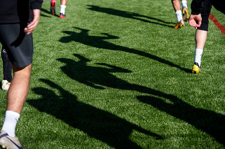 sport: Bradford training