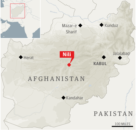 Map: Afghanistan, Nili