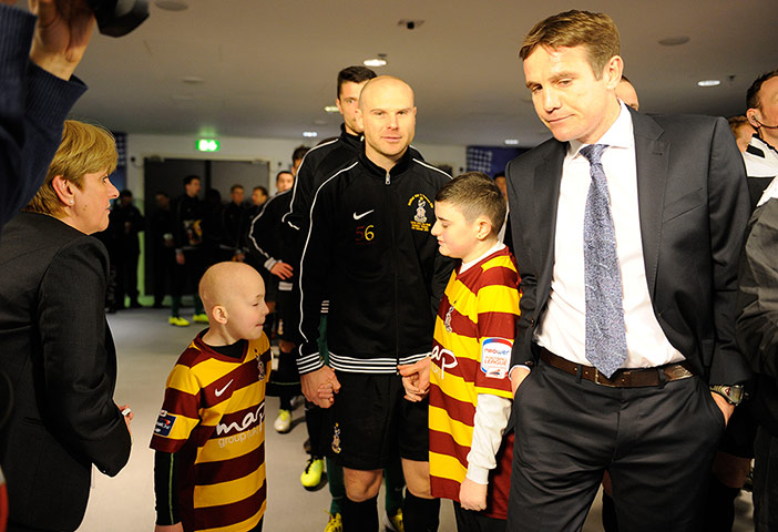 capital one final 2: Bradford City mascots