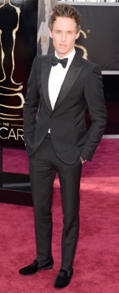 Eddie Redmayne, showcasing Blue Steel