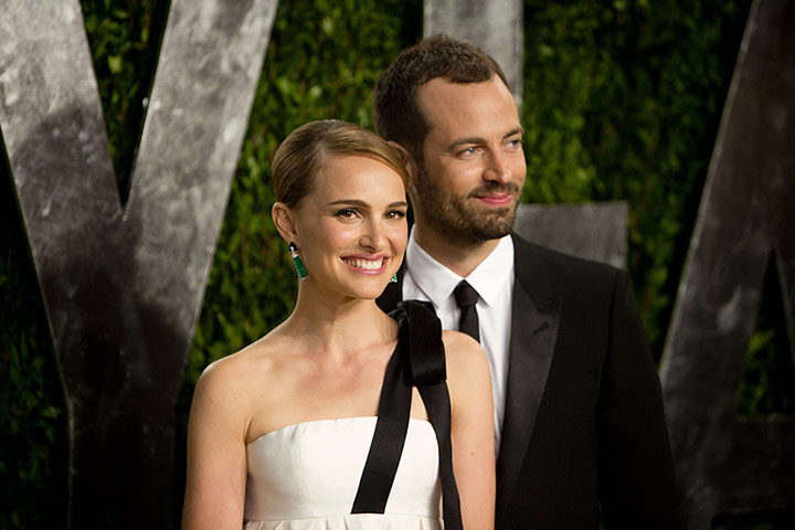 Oscars after party: Natalie Portman and Benjamin Millipied