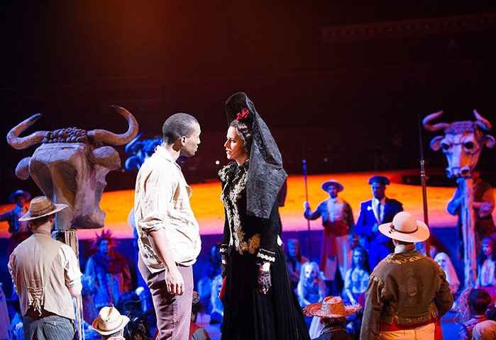 Carmen: Noah Stewart (Don Jose) and Rachael Lloyd (Carmen)