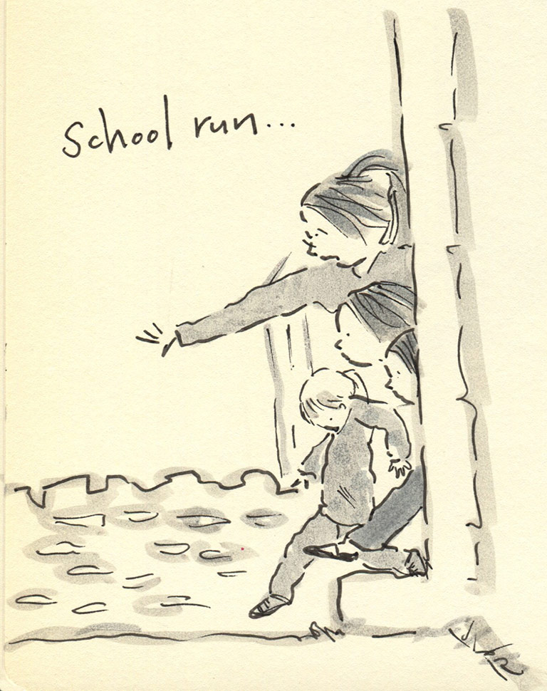 Doodlemum School Run