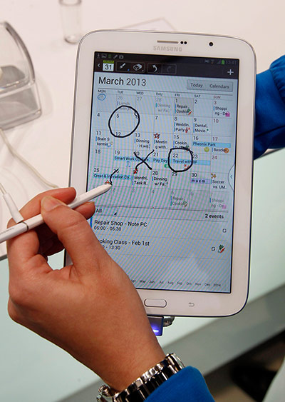 Mobile World Congress: The new Samsung Galaxy Note 8.0 tablet