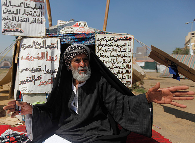 24 hours: Cairo, Egypt: Anti-Mursi protester