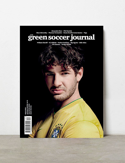 beautiful games: Cover of the current issue of the Green Soccer Journal