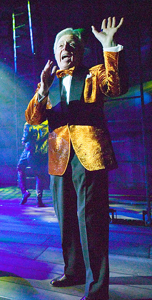 Rocky Horror Picture Show: Michael Aspel as The Narrator