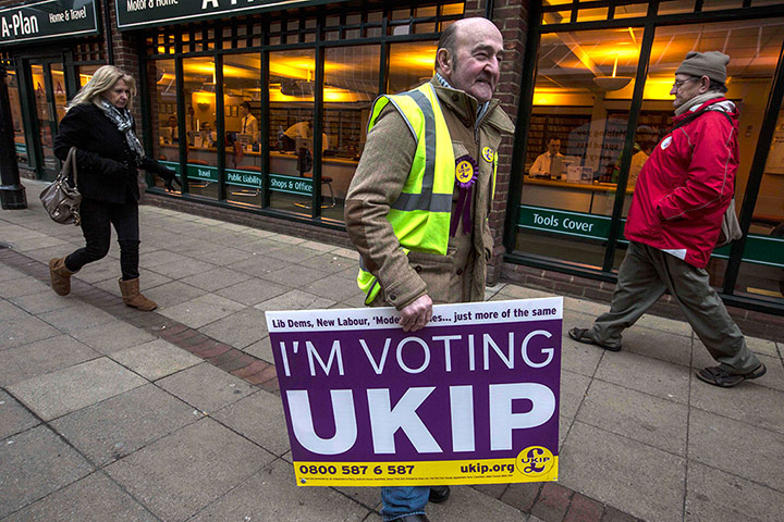 Sean Smith in Eastleigh: A UKIP supporter