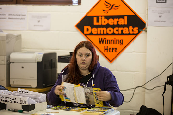 Sean Smith in Eastleigh: A Liberal campaign worker