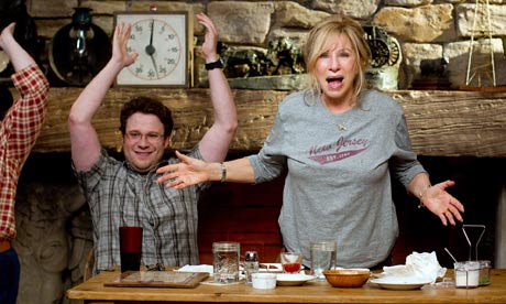 Seth Rogan and Barbra Streisand in The Guilt Trip.