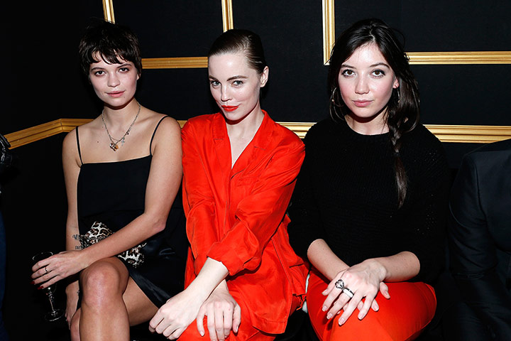 Paris fashion week 2013: H&M Fashion Show - Front Row - PFW F/W 2013