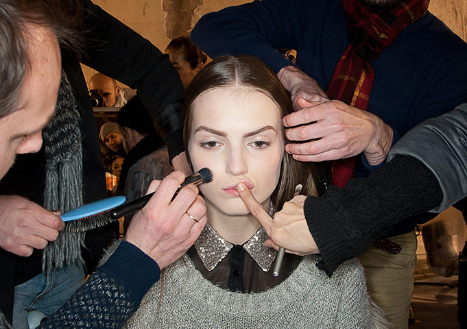 Paris fashion week 2013: Felipe Oliveira Baptista - Backstage - PFW F/W 2013