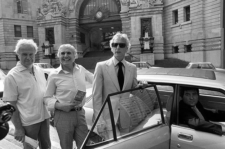 Bruce Reynolds: Left to right: Roger Cordrey; Buster Edwards and Bruce Reynolds