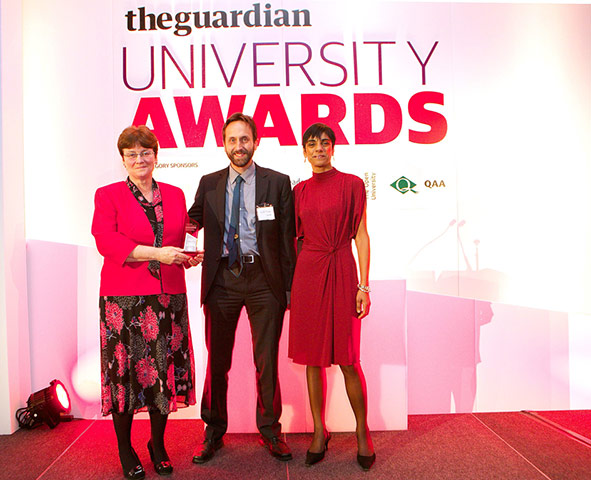 Guardianuniawards: University of Wales winners