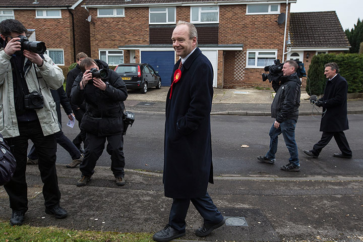 Sean Smith in Eastleigh: Labour candiadate John O'Farrell