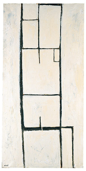 William Scott: Seated Figure by William Scott