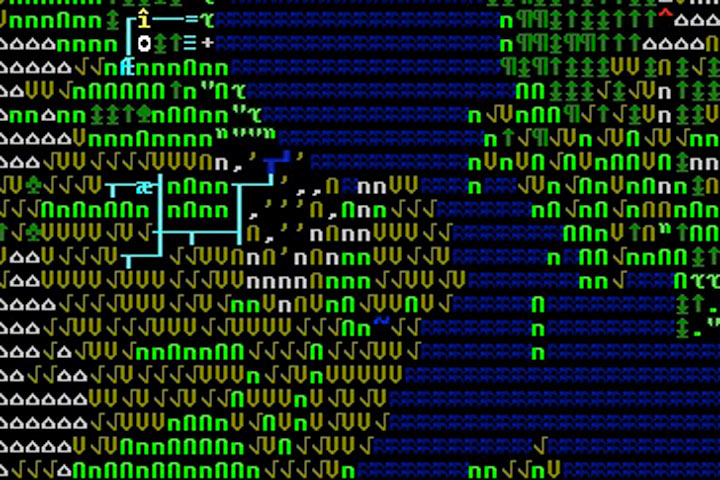 Dwarf Fortress screen shot for MoMA