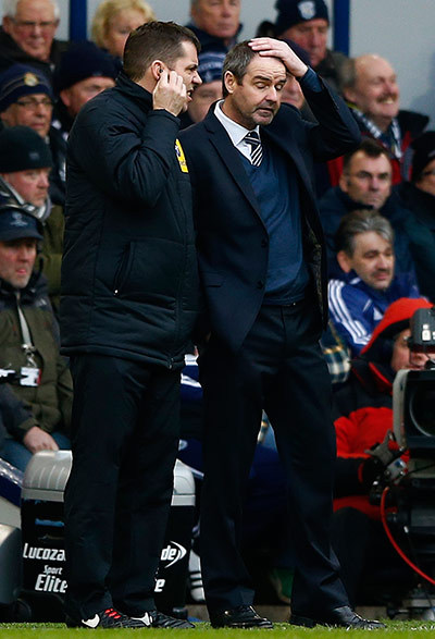 football: West Bromwich Albion's manager