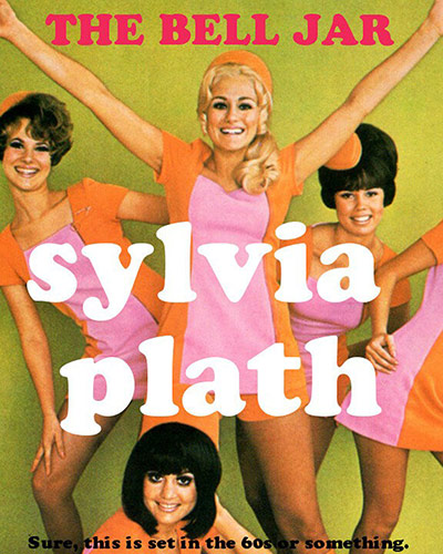 Parody book covers: Parody book cover of The Bell Jar