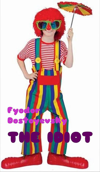 Parody book covers: Parody book cover of The Idiot