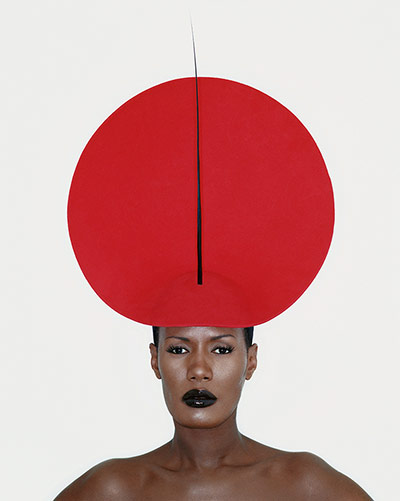 Phillip Treacy: Grace Jones, London, 1998
