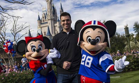 Joe Flacco Goes To Disney World Following Super Bowl XLVII Victory