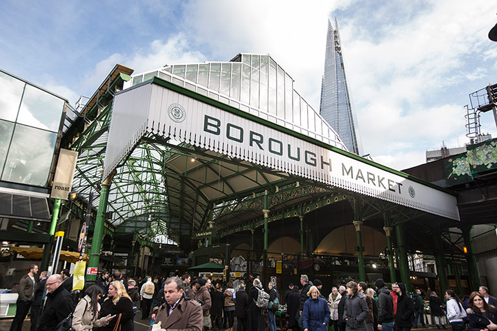 Borough Market: Borough Market entrance