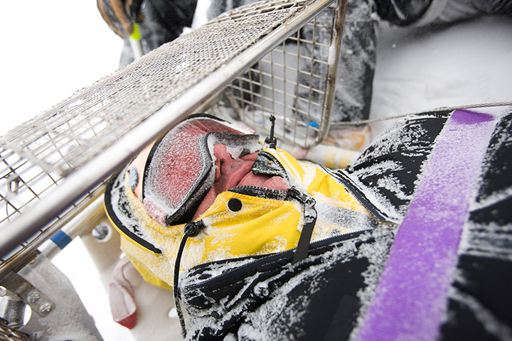 Mountain rescue: On exercise in the Cairngorms