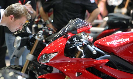 Triumph holds on to pole position as top selling UK superbike brand