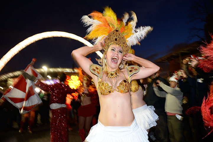 England v Brazil TJ: Samba Dancer