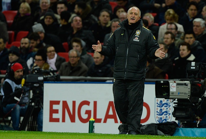 England v Brazil TJ2: Luiz Felipe Scolari 