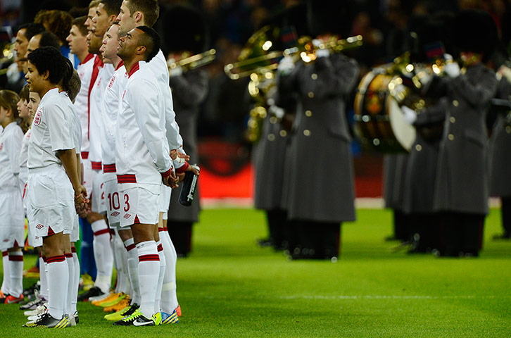 England v Brazil TJ3: Ashley Cole