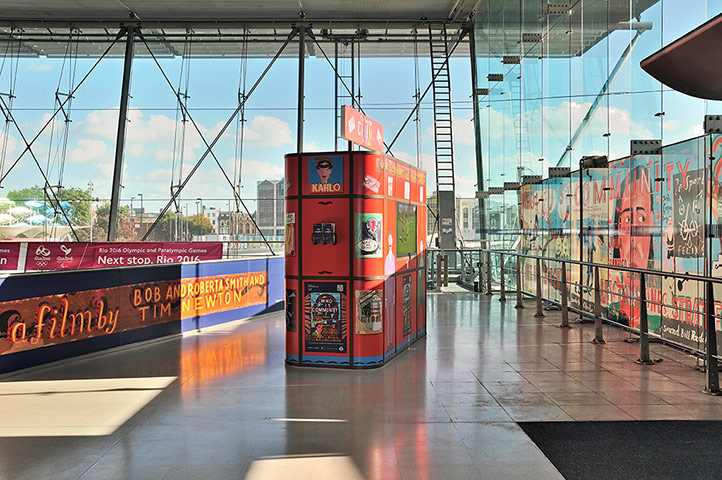 Art on the Underground: Who is Community?  New Cinema Kiosk, 2012 
