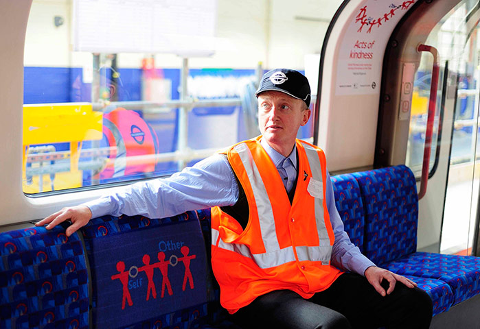Art on the Underground: Acts of Kindness, Michael Landy, 2011, Central line series