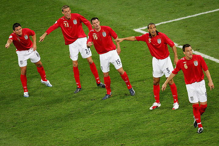 Jamie Carragher's career: Sweden v England - World Cup 2006