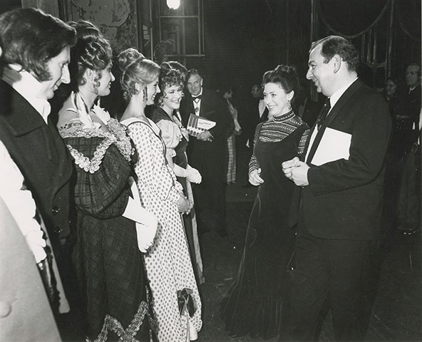 Birmingham Rep: Opening of the new Birmingham Repertory theatre, 1971