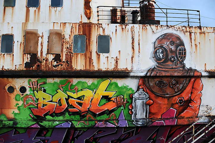 Duke of Lancaster: Duke of Lancaster Graffiti