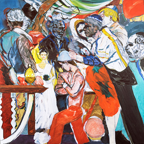 RB Kitaj: The Wedding, 1989-93