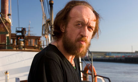 Captain Ton Brouwer, of the Alabatros floating pub, wells-next-the-sea