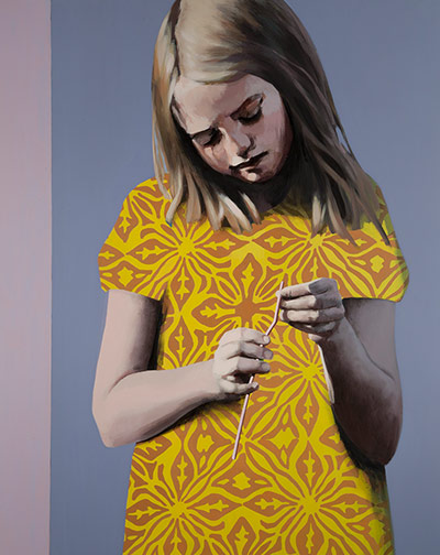 Claerwen James: Girl in Yellow 2012