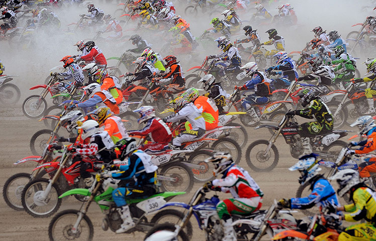 Best of the week: Touquet Enduropal motorcycling race 