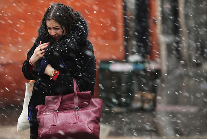 us blizzard: Major Snowstorm Bears Down On New York City