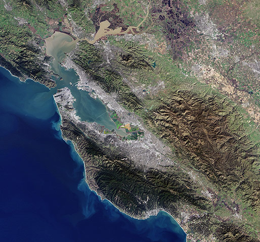 Satellite Eye: San Francisco Bay Area