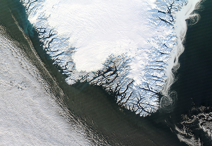 Satellite Eye: Greenland’s east coast