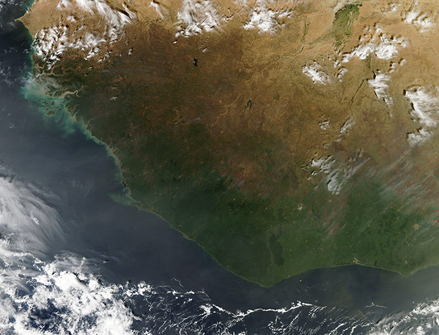Satellite Eye: Fires in West Africa