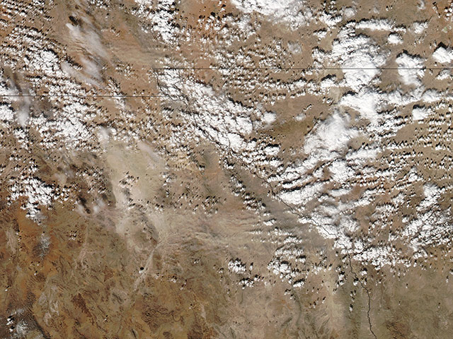 Satellite Eye: Dust Storm in Northern Mexico