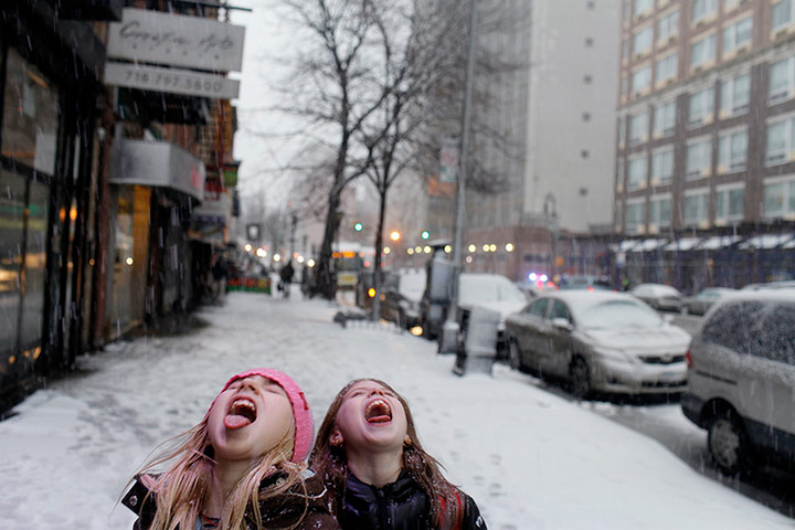 US snow: Blizzard Nemo in Brooklyn