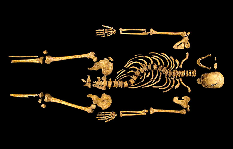 20 Photos: The skeleton of King Richard III, found in Leicester