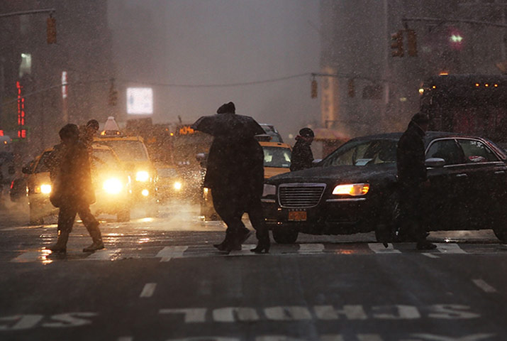 saturday blizzard: Major Snowstorm Bears Down On New York City